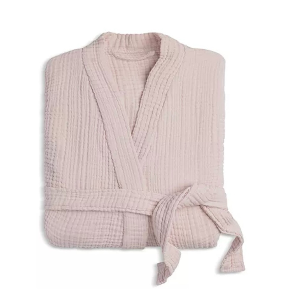 Parachute Luxury Cloud Cotton Robe in Blush Pink